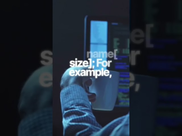 array,c, language, programming