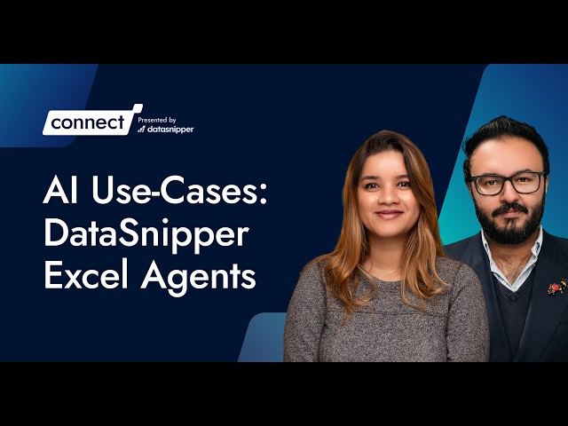 Excel Agents in Action: Live Audit Demos | DataSnipper Connect 2026 London