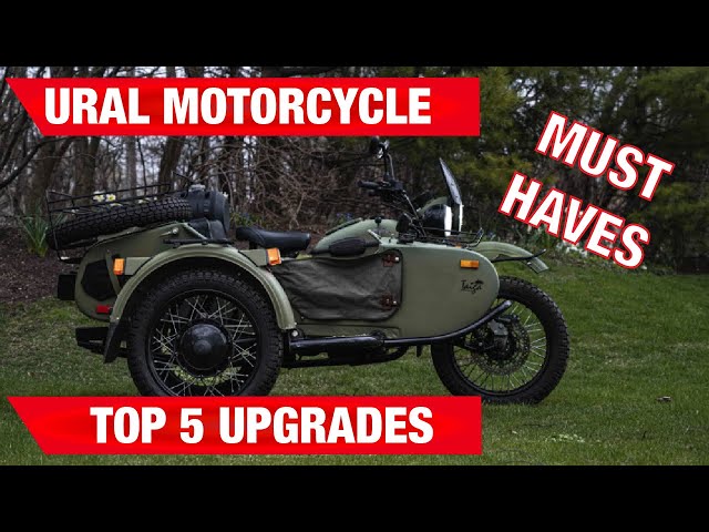 ¡Las 5 mejores mejoras para tu motocicleta Ural! ¡La MEJOR motocicleta de TODAS!