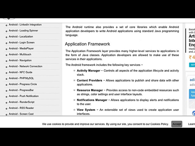Android Training | Mobile App Development | Free Demo