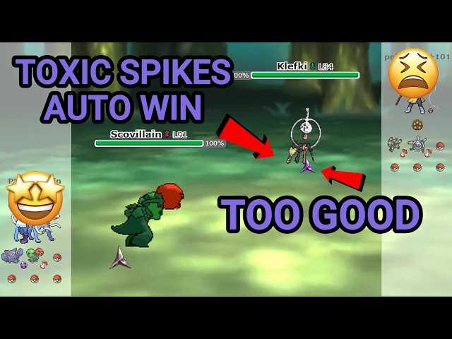 Toxic Spikes Won Me The Game! (Pokemon Showdown Random Battles) (High Ladder)