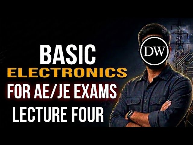 ​Basic Electronics for AE/JE Exams | Lecture 04: Power Amplifiers & Miscellaneous | Lallantap Series