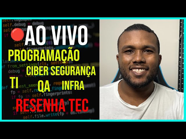 Última live do ano (Programação, Devops, QA, Eletrônica, Cibersegurança)