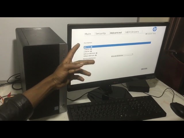 HP PCs Hard disk 3F0 boot device not found error Hp ProDesk 400 G4 MT 100%Works #windows11 #bootmenu