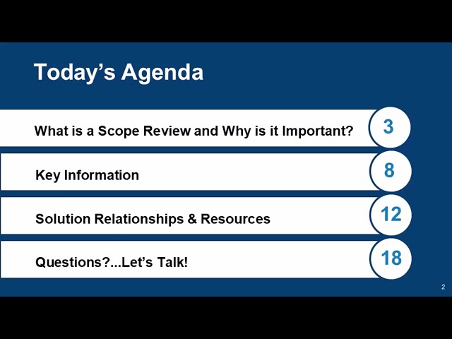 PSHC Office Hours — Scope Review Best Practices FY25