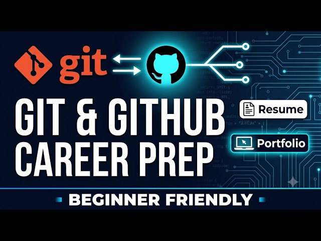 Git & GitHub Tutorial for Beginners | Resume & Portfolio Building | Career Preparation 2026 | Day139