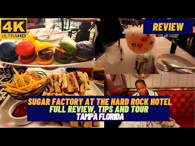 [4K] SUGAR FACTORY TOUR AND REVIEW | IS IT WORTH THE HIGH PRICE? | TAMPA