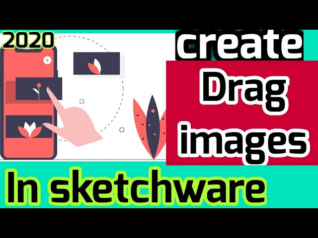 Drag any images  and text  in sketchware project||sketchware tutorials