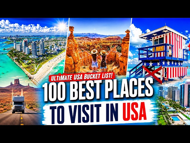 USA Travel Guide: Best Things To Do in the USA 4K
