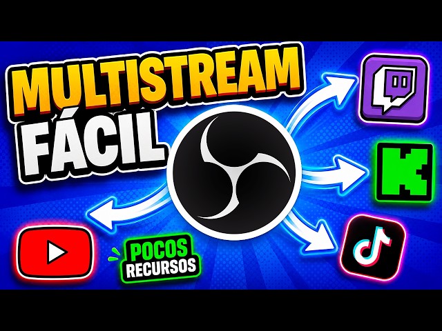 The BEST WAY TO MULTISTREAM to ALL PLATFORMS with OBS