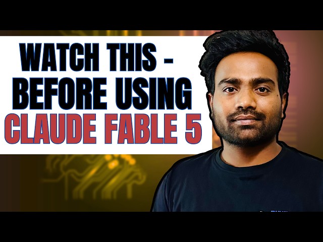 Don't use Claude Fable 5 before watching this.
