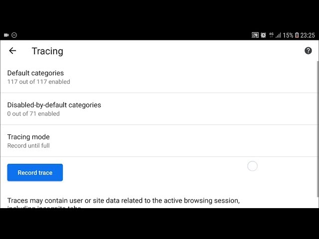 Hidden Secret Developer Options Menu in Chrome Settings on Mobile Phone