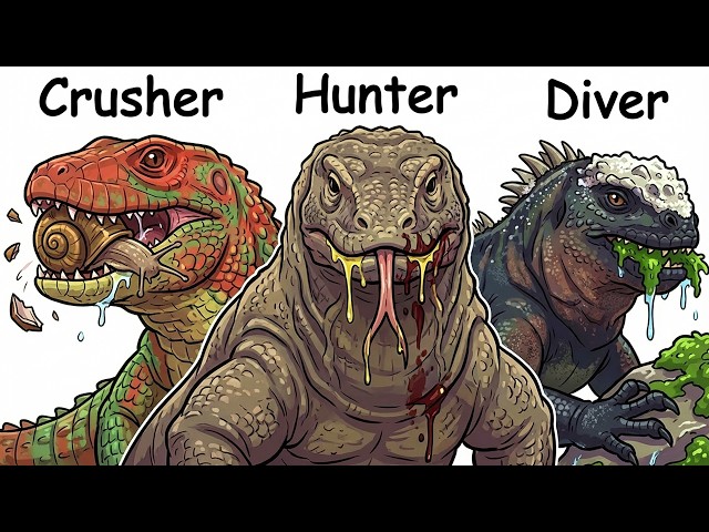 Every Big Lizard Type Explained in 15 Minutes