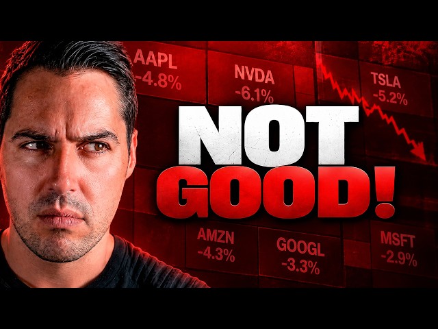 Will Stocks Crashing Take Bitcoin Down With them? [Here's The Trade]