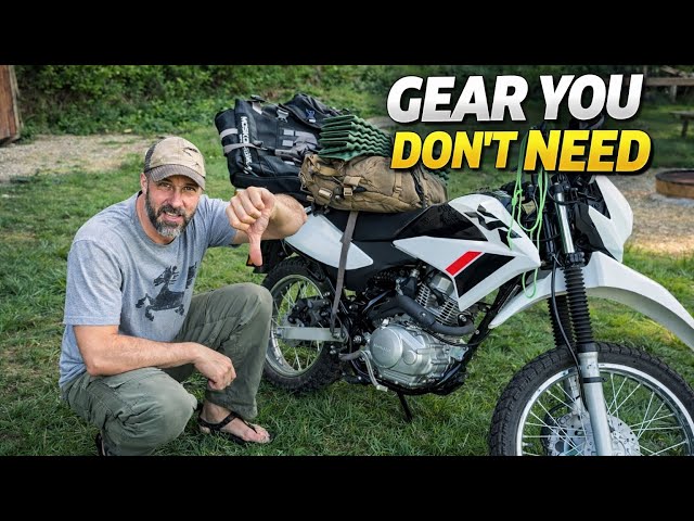 Gear You DON’T Need | Adventure Riding On A Budget