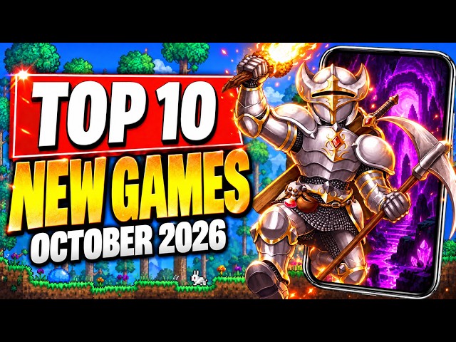 Top 10 NEW Mobile Games October 2026 iOS & Android