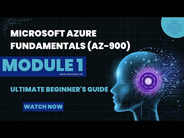 Microsoft Azure Fundamentals AZ900 - INTRO TO CLOUD INFRASTRUCTURE Module 1! The ULTIMATE Beginner's