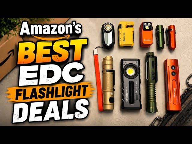 Amazon EDC Flashlight Deal Alert 
