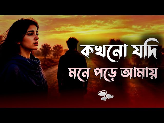 Kokhono jodi mone pore 💔 | bangla gaan | gaan | gan | gaan | uf music | bangla song | folk gan | 
