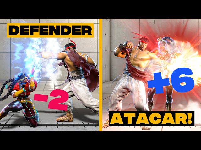 Guia de FRAMEDATA para Street Fighter 6 (Combos, mecânicas, frametraps)