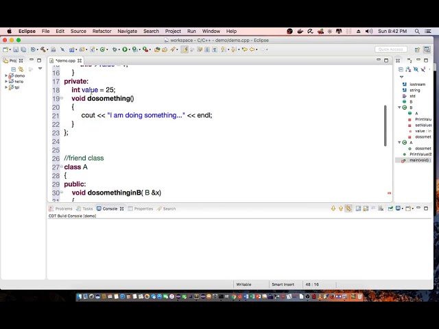 C++ Friend Function and Class