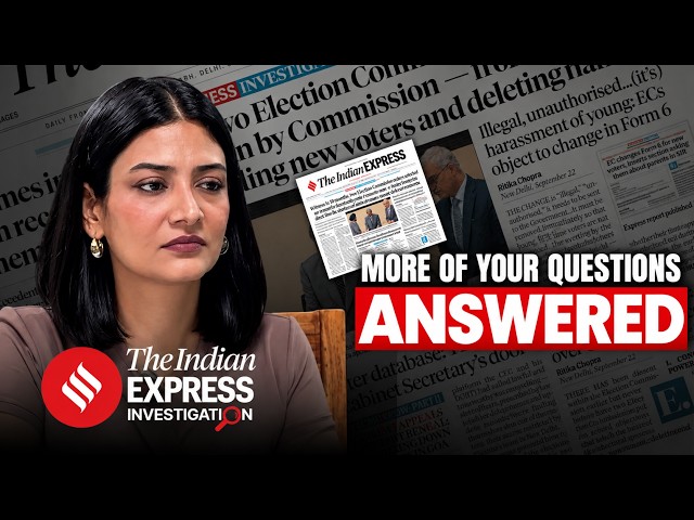 ECI Investigation Ritika Chopra Answers More Of Your Questions