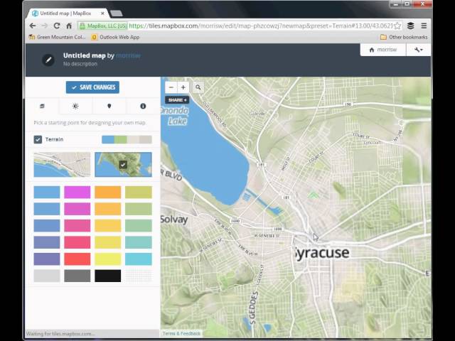 Tutorial #20: Creating a Shareable Map with Basic Mapbox Tools