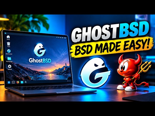 Why GhostBSD Is the Best BSD Desktop for Beginners