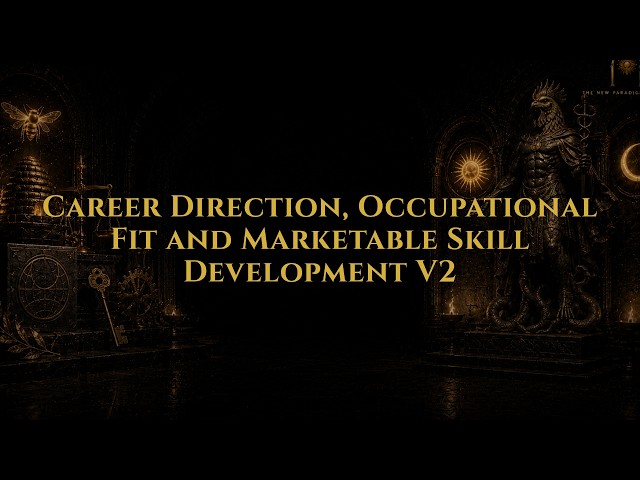 Career Direction, Occupational Fit and Marketable Skill Development Subliminal V2