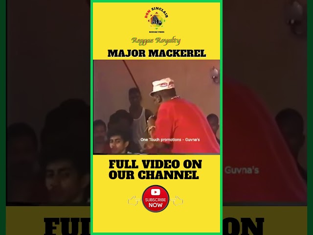 Witness History: Stone Love ft Major Mackerel Live Dancehall Reggae #Music #Shorts