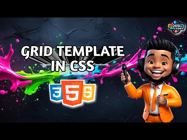 CSS Grid, Template, Row & Column Explained | Beginners Tutorial in Hindi
