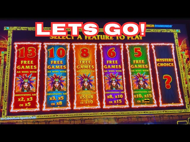 Inca Diamonds, Thunder Empire | Full Pokie Session