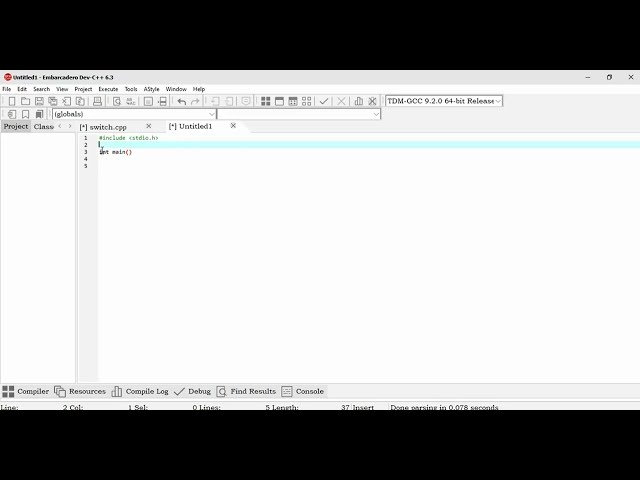 Understanding the switch Statement in C |How to Use switch-case in C