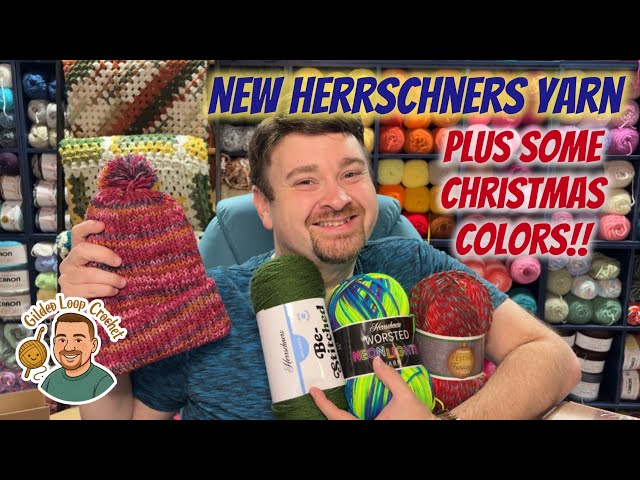 New Christmas Yarn From Herrschners and some restock for HATS!!