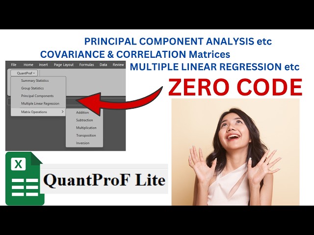 Machine Learning  with an Excel Add-in:  The BASICS