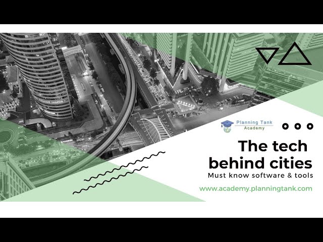 Urban Planning Software and Tools used by Urban Planners