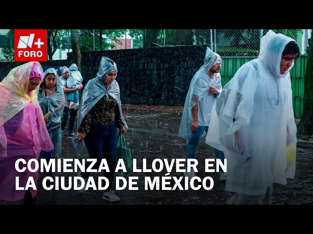 Yellow Alert Issued for Rain in Eleven CDMX Boroughs
