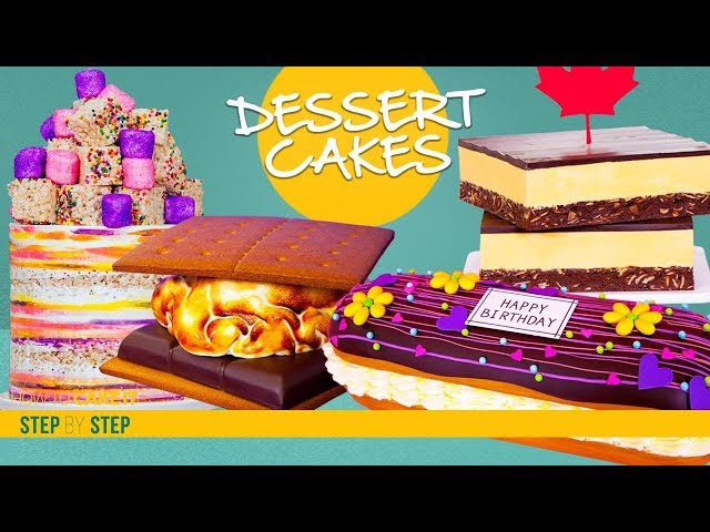 4 Decadent Dessert CAKES Compilation | Dessert Inspired CAKES | How To Cake It | Yolanda Gampp