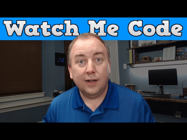 Watch me code | showing my process for writing a simple web App