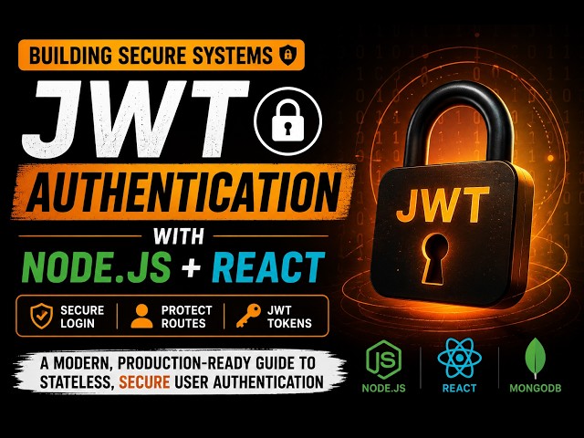 JWT Authentication with Node.js & React | Build Secure Authentication Systems