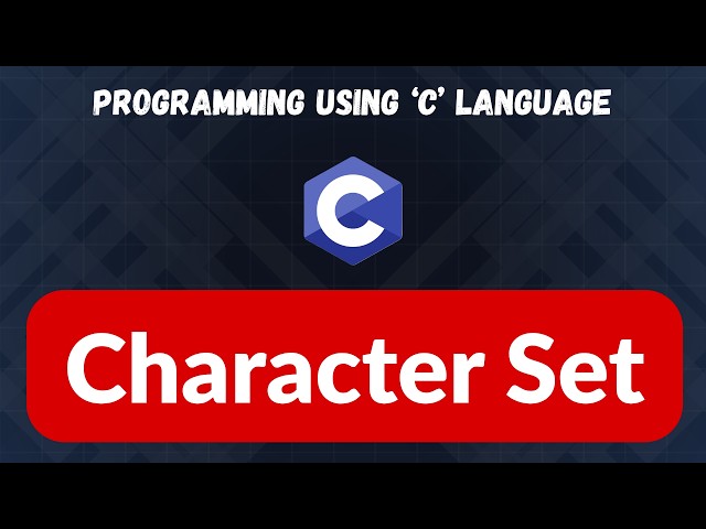 C Character Set