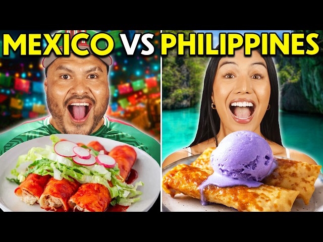 Mexico vs. The Philippines: Who Has Better Food?