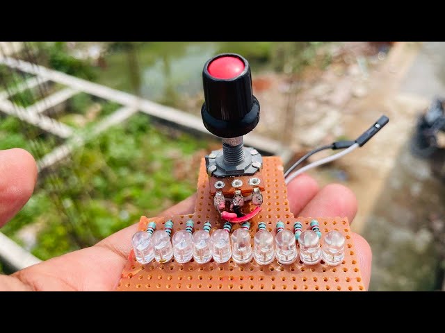 An Awesome Electronic Project | Led and 10k Potentiometer