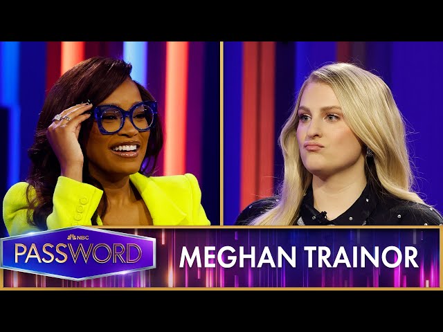 Keke Palmer Kicks Off a Family-Themed Round of Password with Meghan Trainor