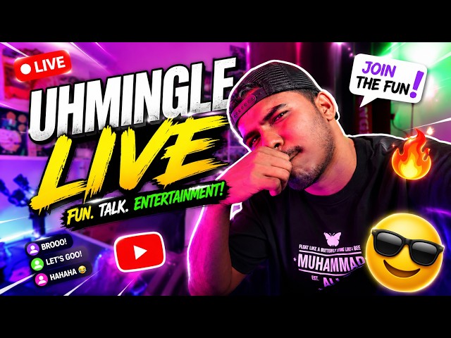 UHMINGLE LIVE 🔥 Interactive Live Stream | Talk, Laugh & Have Fun