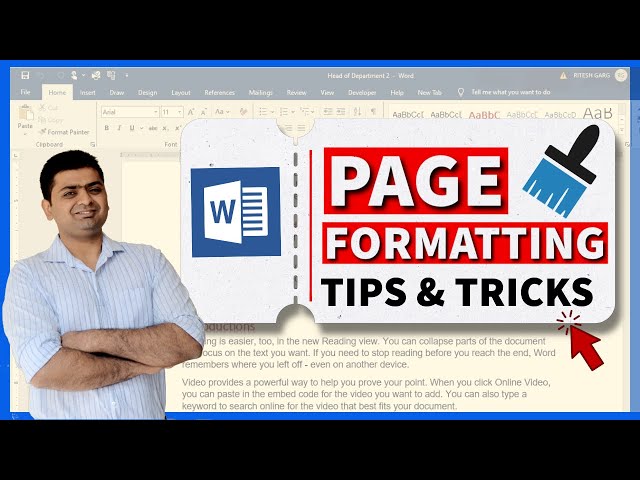 MS Word Advance Formatting Tips & Tricks || Advance Formatting in MS Word