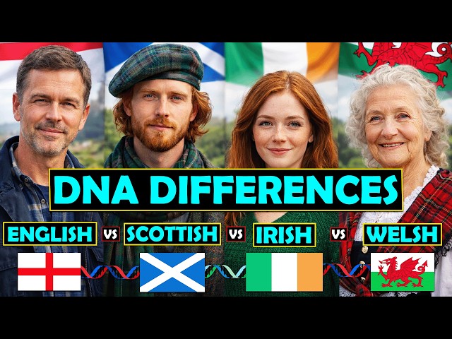 Differences Between English, Scottish, Irish & Welsh DNA…