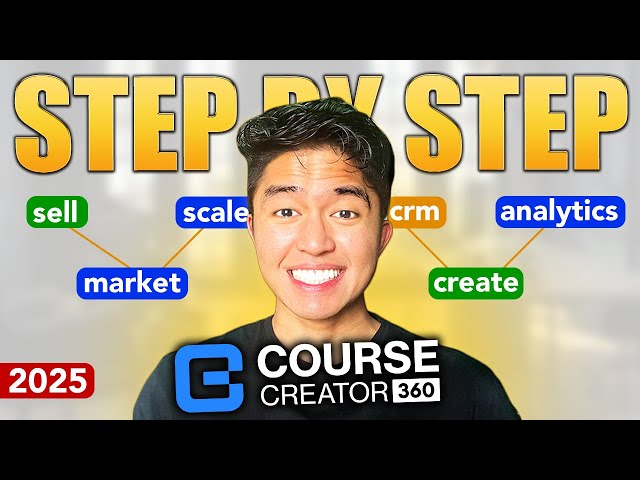 How to Get Started With Course Creator 360 (Step-by-Step Guide)