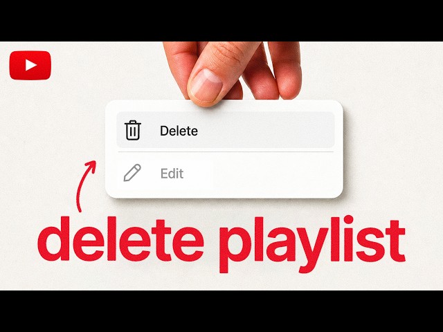 How to Delete a Playlist on YouTube
