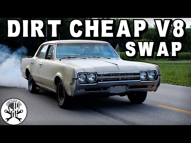 Can We do a V8 Swap on a SHOESTRING Budget with USED PARTS??